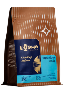 Cà phê tinh khiết hạt 100% Arabica siêu âm