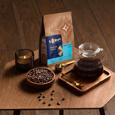 Cà phê tinh khiết hạt 100% Arabica siêu âm