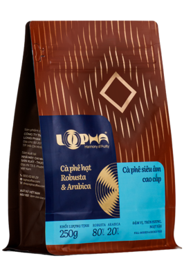 Cà phê tinh khiết hạt blend Robusta và Arabica