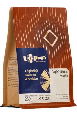 Cà phê tinh khiết rang xay blend Robusta và Arabica